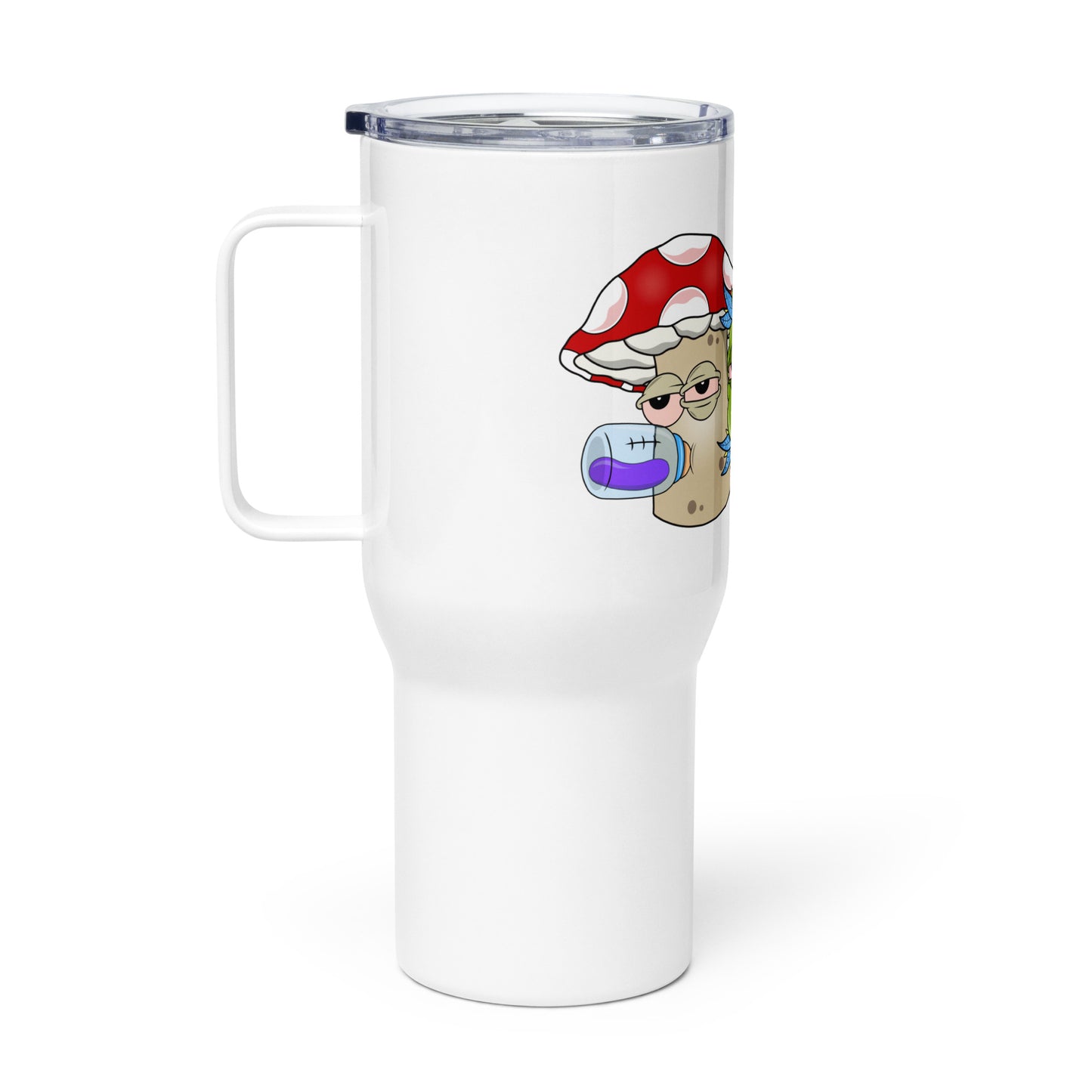 Dope Heads Travel mug with a handle